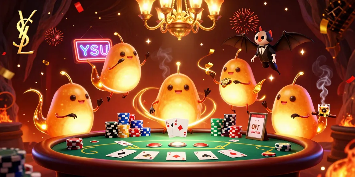 Experience thrilling poker moments in a vibrant ysl casino celebration scene.