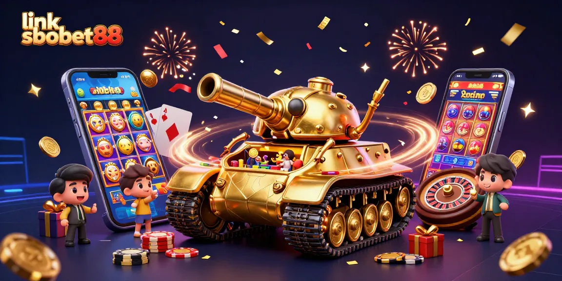 Engage with link sbobet88 through a vibrant 3D casino scene full of action and excitement.