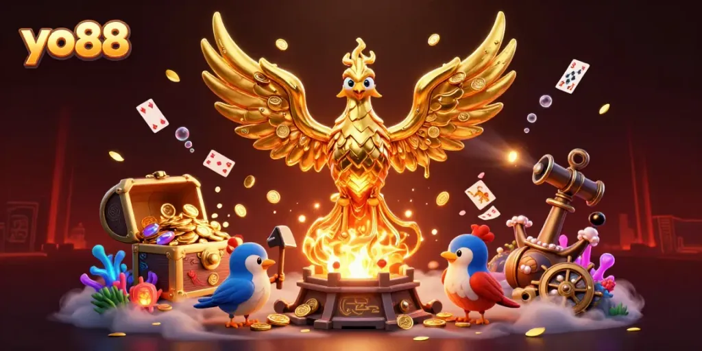 Join the fun at yo88 and immerse in a vibrant world of gold and gaming treasures!