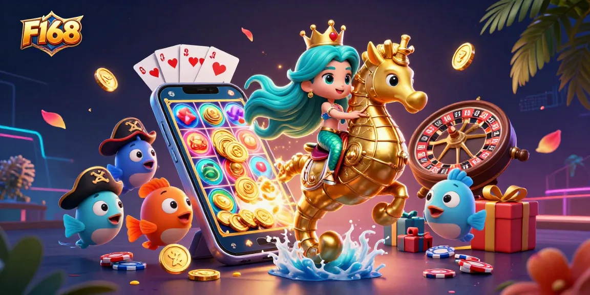 Win exciting prizes with F168's immersive casino experience featuring vibrant games and thrilling action.